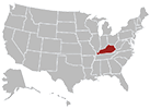 Kentucky map