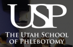 The Utah School of Phlebotomy logo