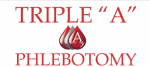 Triple A Phlebotomy logo
